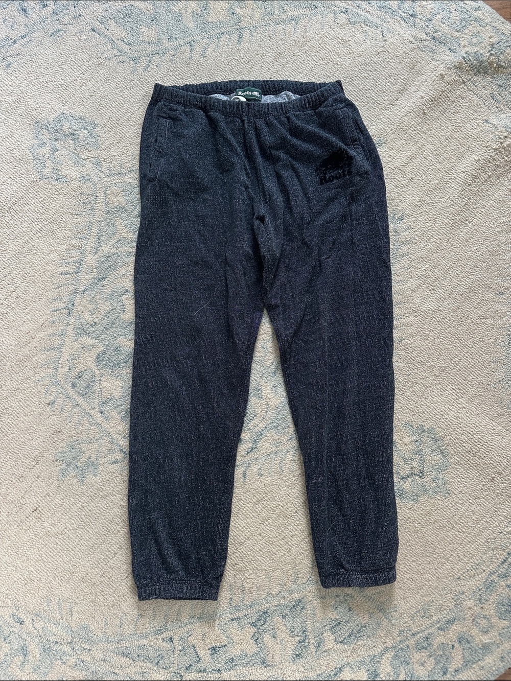 Roots Black Sweatpants